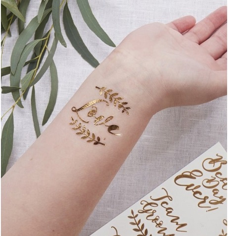 tatuaggi in oro