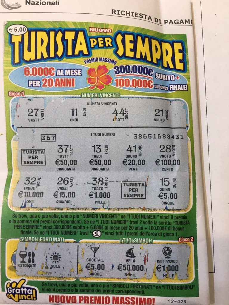 Turista per sempre come vincere? LeUltime.info
